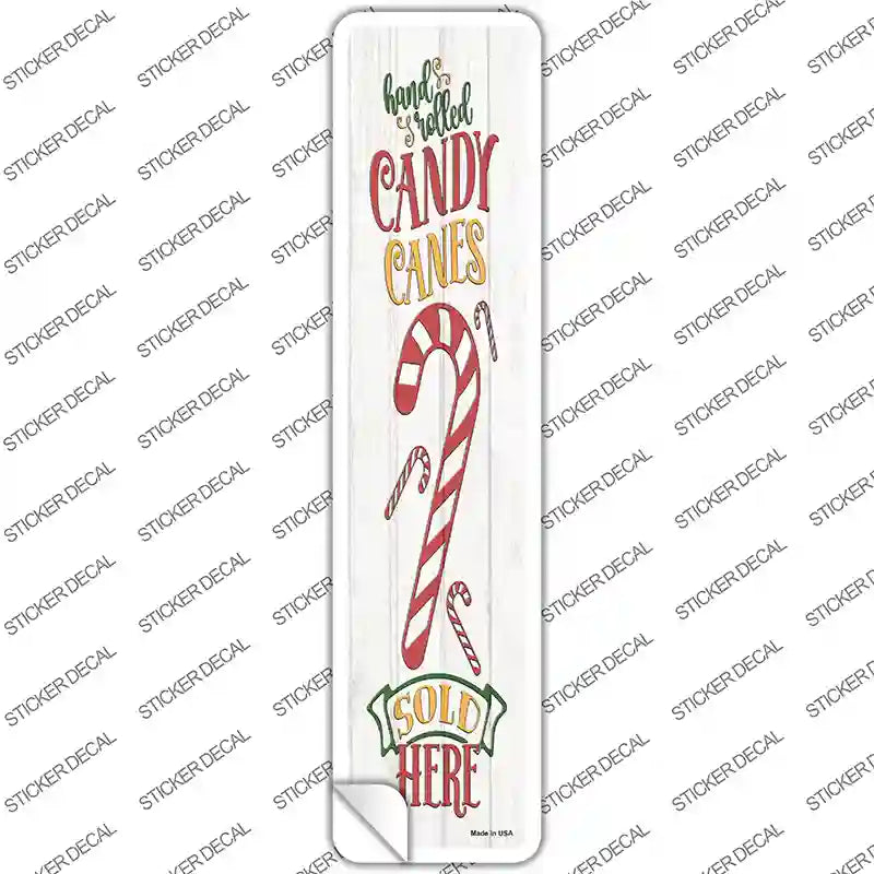 K-1694s-S Candy CaSold Here White Novelty Narrow Sticker Decal - Small