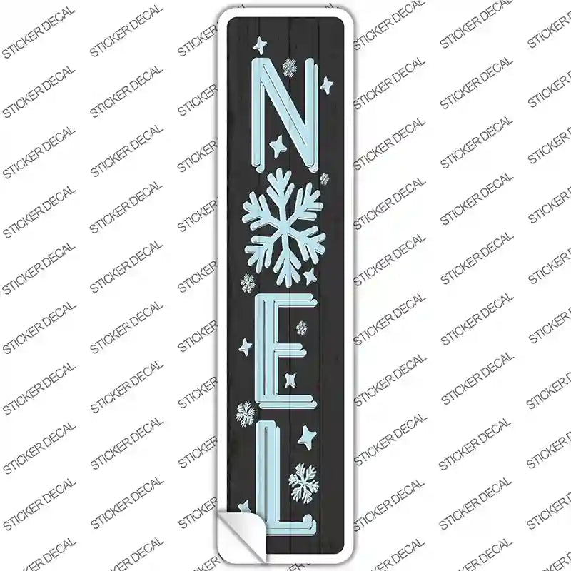 K-1659s-S Noel Black Novelty Narrow Sticker Decal - Small