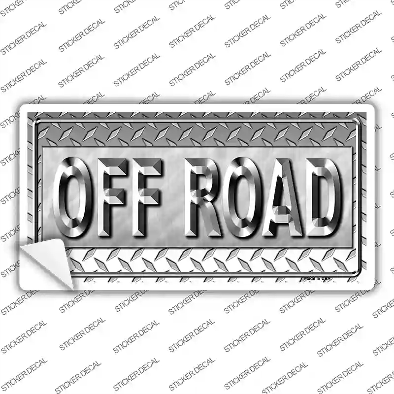 LP-1309s-S Off Road Novelty Sticker Decal - Small