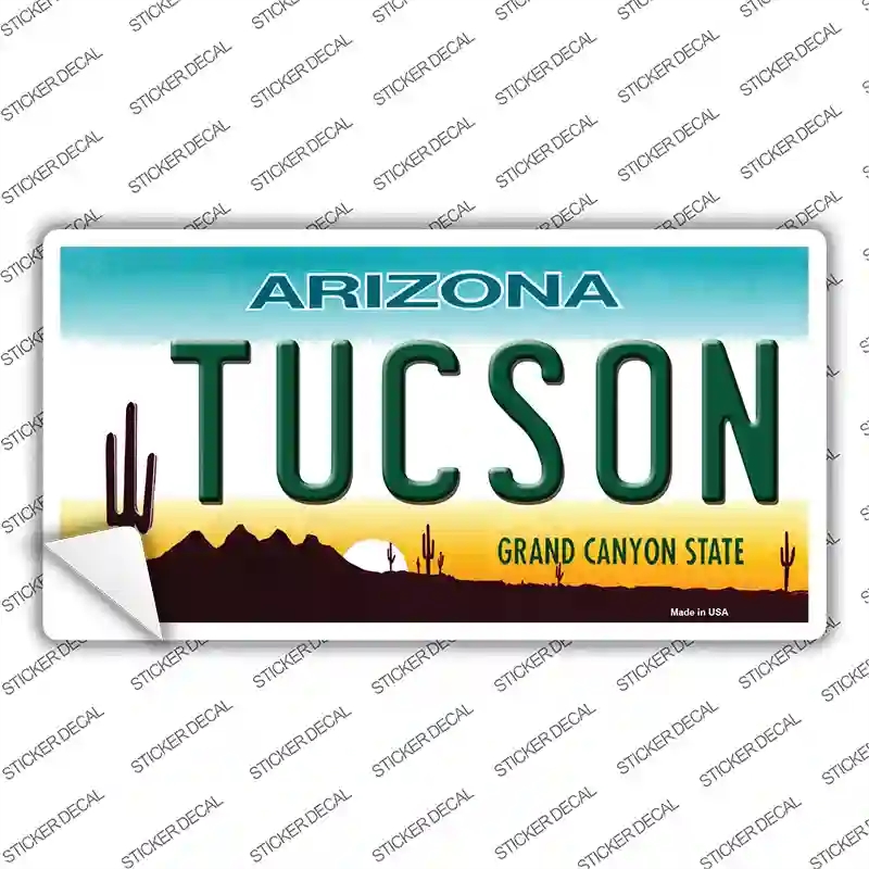 LP-1061s-XL Tucson Arizona Novelty Sticker Decal - Extra Large