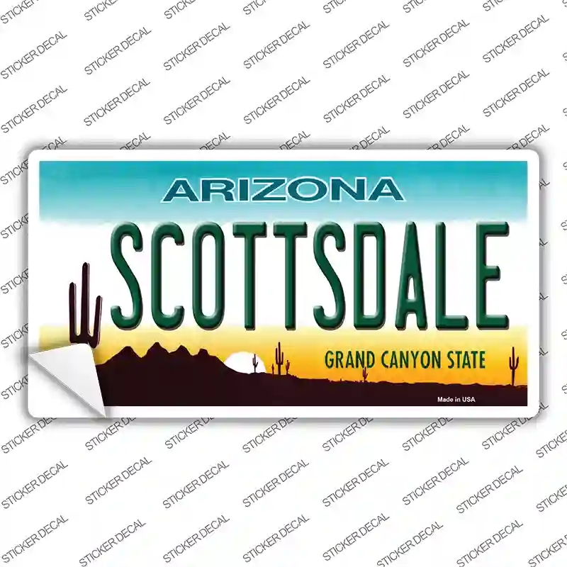 LP-1062s-L Scottsdale Arizona Novelty Sticker Decal - Large
