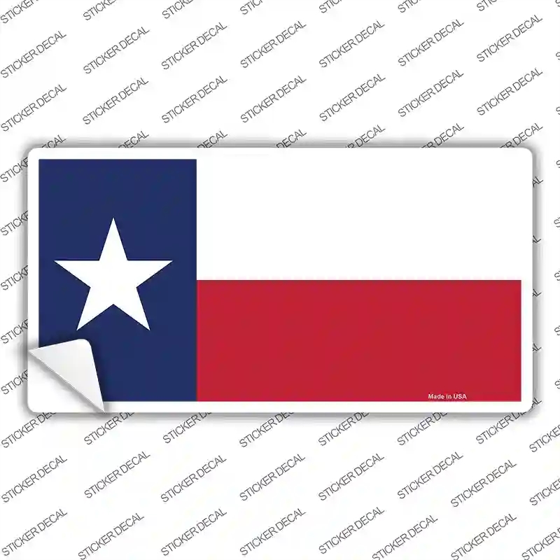 LP-3602s-S Texas State Flag Novelty Sticker Decal - Small