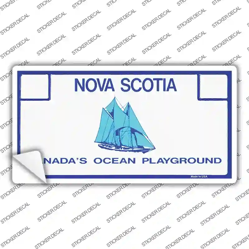 LP-1508s-S Nova Scotia Novelty Sticker Decal - Small