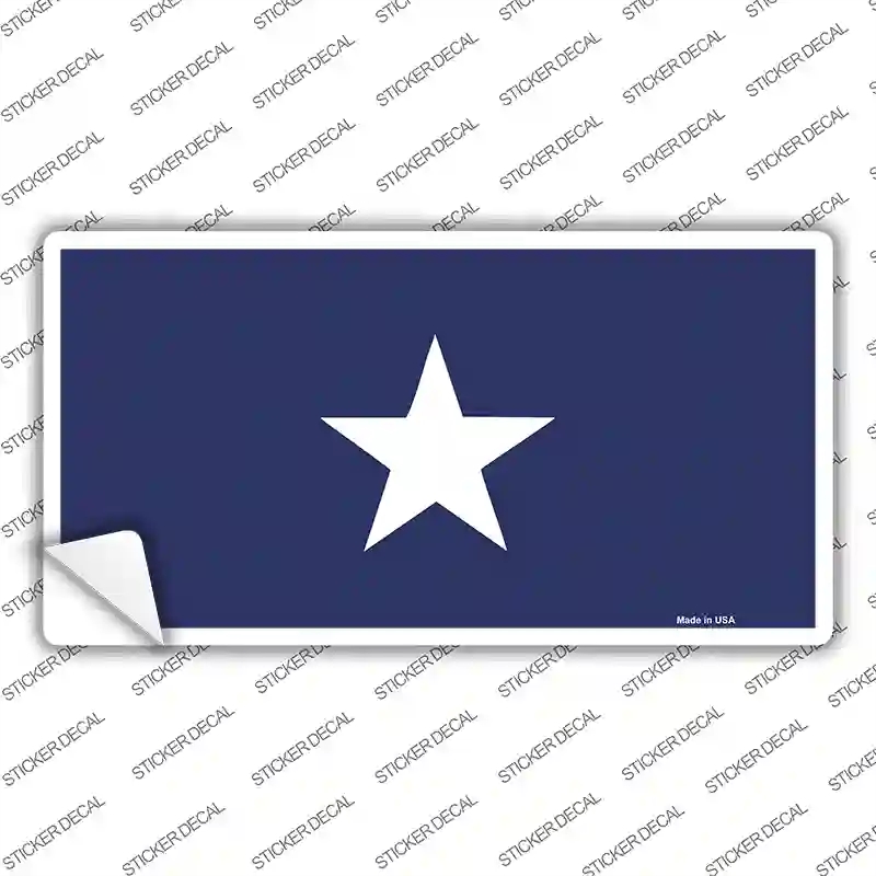 LP-1496s-S Bonnie Blue Flag Novelty Sticker Decal - Small