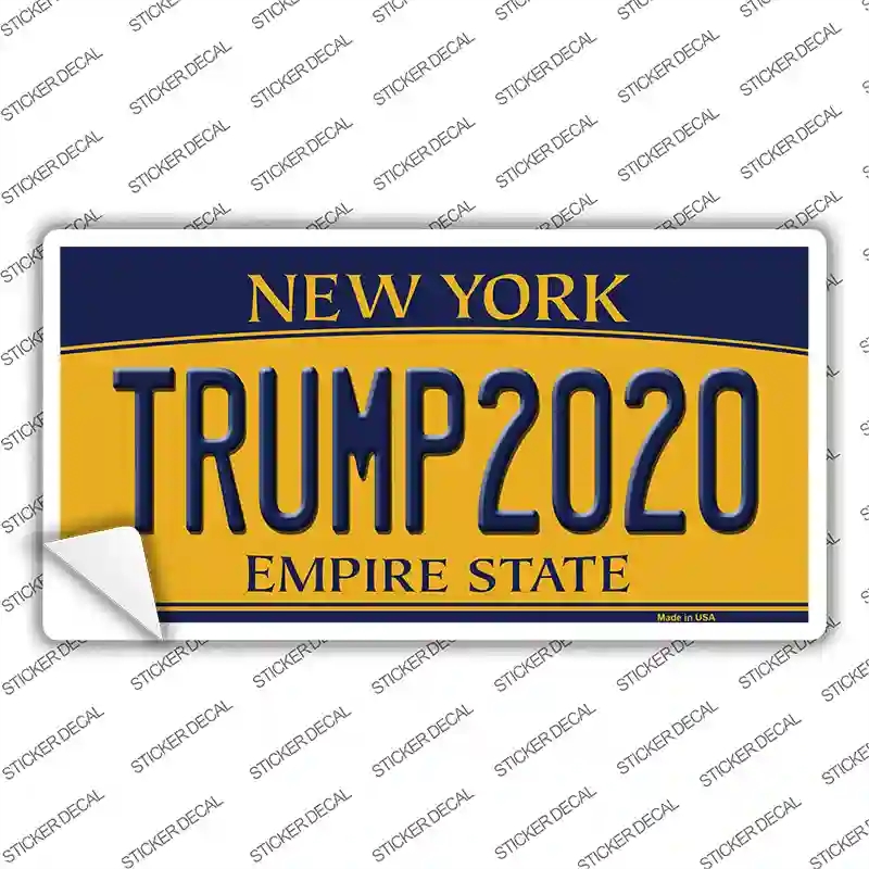 LP-11717s-S Trump 2020   York Novelty Sticker Decal - Small