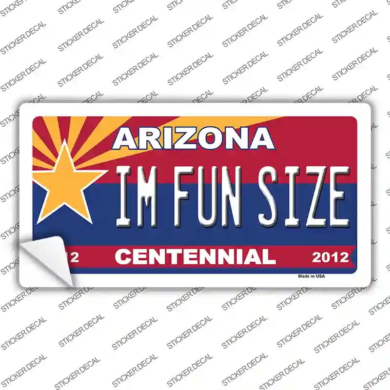 LP-1823s-XL Arizona Centennial Im Fun Size Novelty Sticker Decal - Extra Large