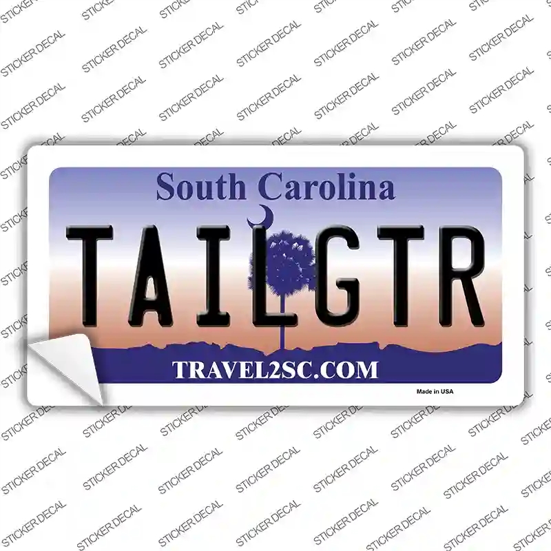 LP-6269s-S Tailgater South Carolina Novelty Sticker Decal - Small