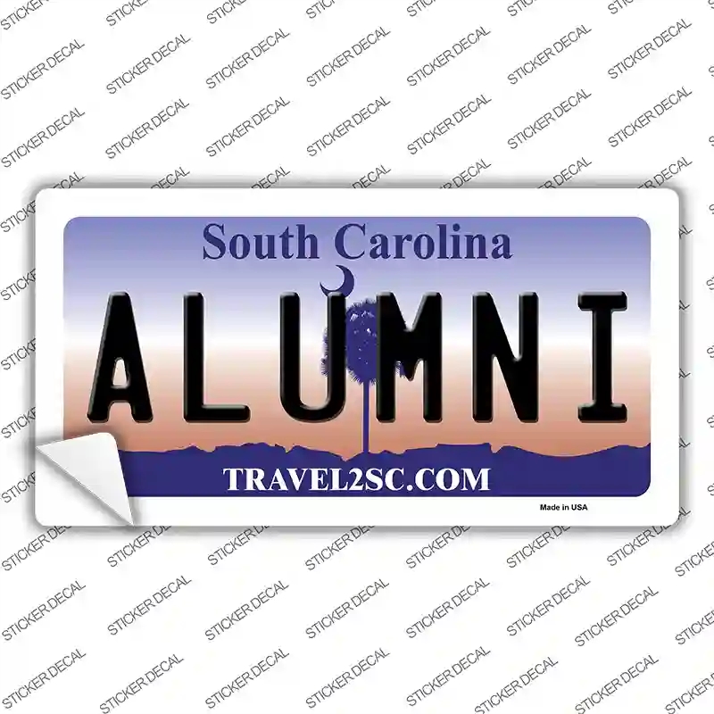 LP-6308s-L Alumni South Carolina Novelty Sticker Decal - Large