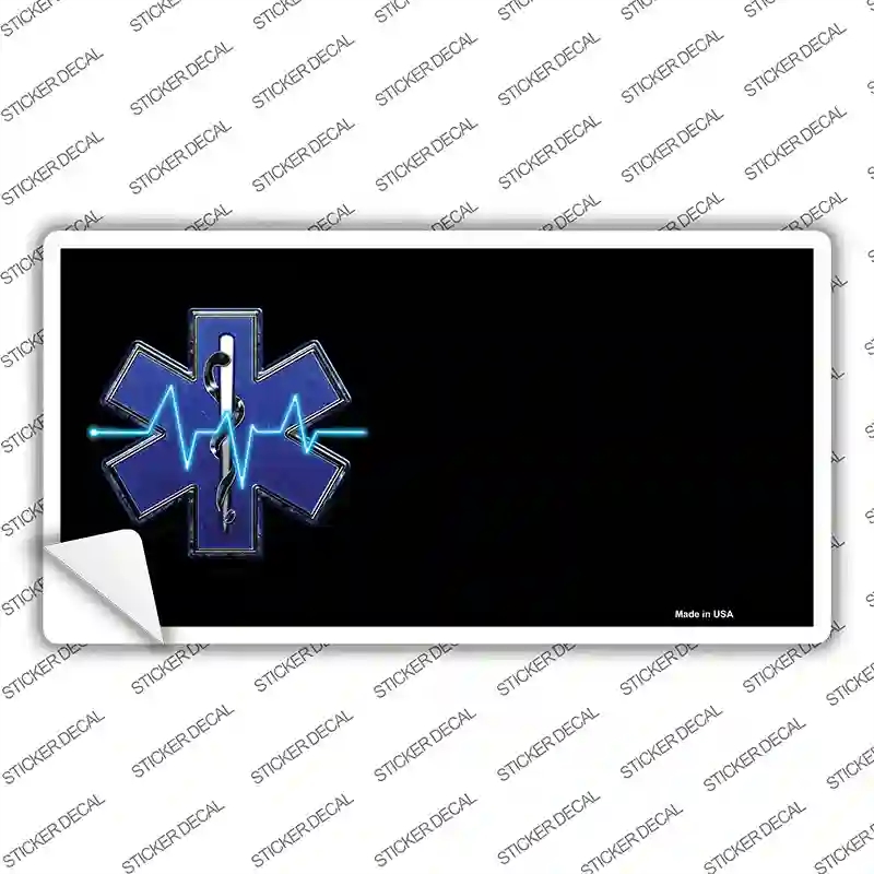 LP-3774s-XL Medical Rescue Logo Offset Novelty Sticker Decal - Extra Large
