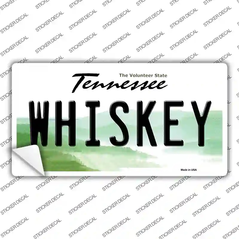 LP-6424s-S Whiskey Tennessee Novelty Sticker Decal - Small