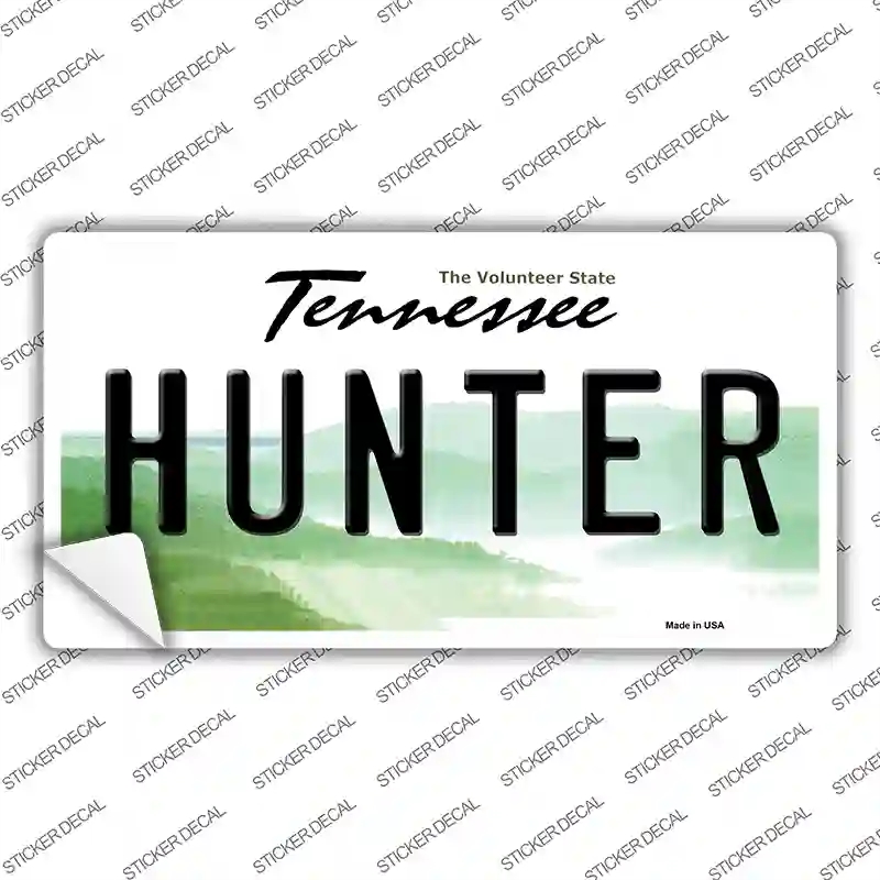 LP-6434s-L Hunter Tennessee Novelty Sticker Decal - Large