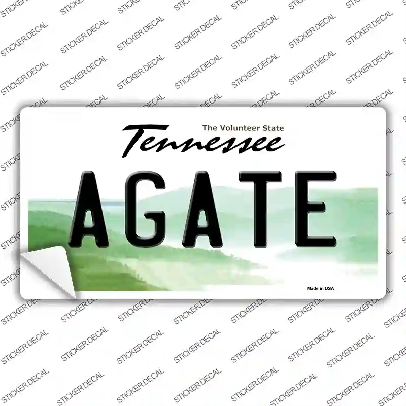 LP-6428s-XL Agate Tennessee Novelty Sticker Decal - Extra Large