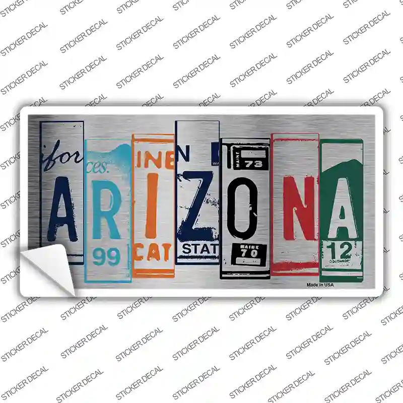 LPC-1017s-L Arizona Art Novelty Sticker Decal - Large