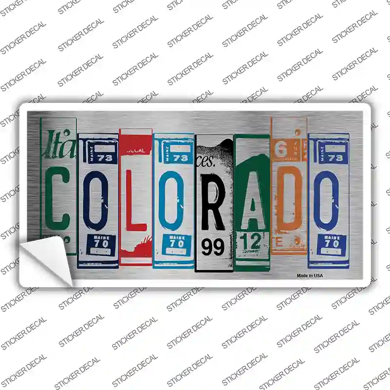 LPC-1020s-XL Colorado Art Novelty Sticker Decal - Extra Large
