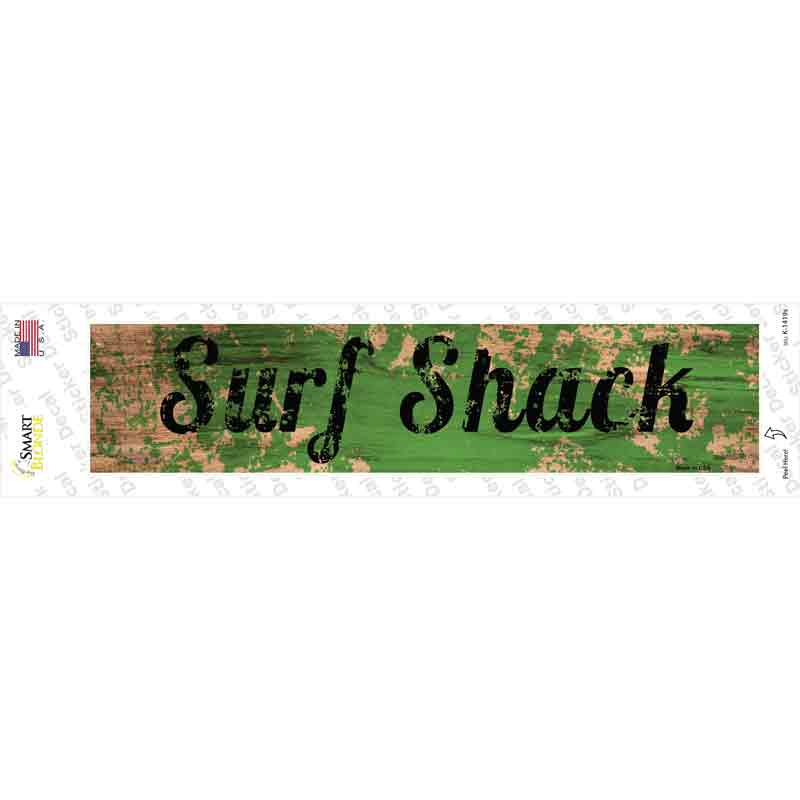 K-1419s-M Surf Shack Novelty Narrow Sticker Decal - Medium