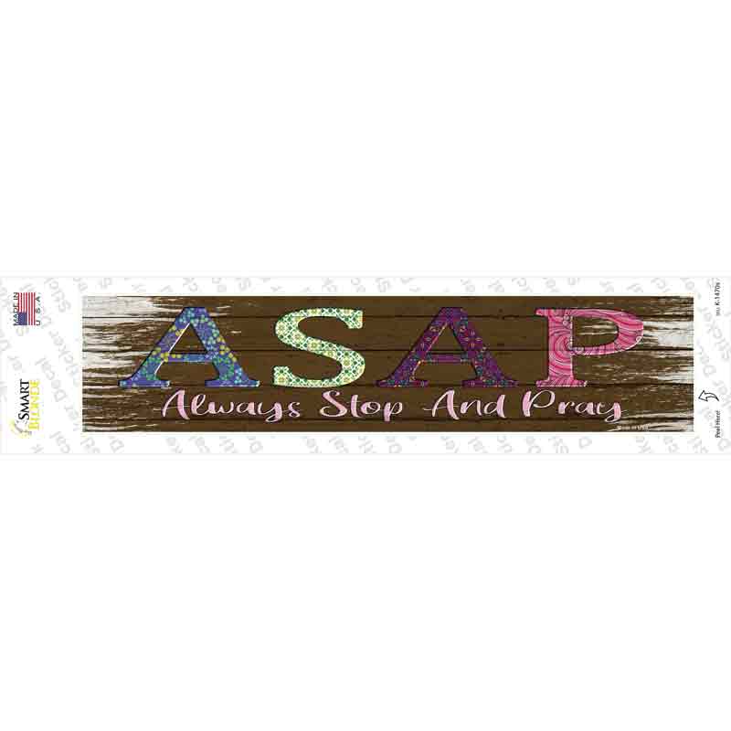 K-1470s-M ASAP Novelty Narrow Sticker Decal - Medium