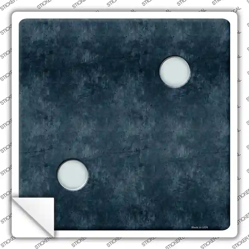 SQ-098s-XL Dice Roll 2 Novelty Square Sticker Decal - Extra Large