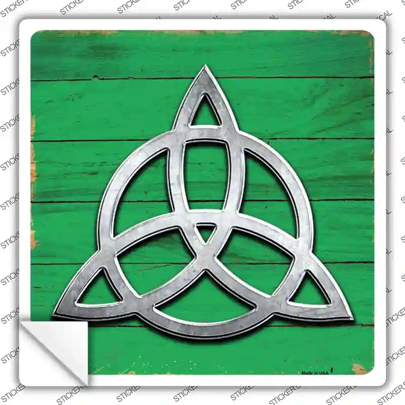 SQ-301s-L Trinity Novelty Square Sticker Decal - Large