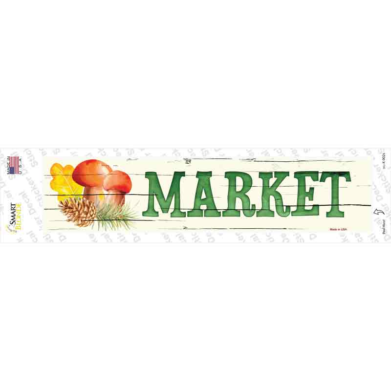 K-902s-M Market Novelty Narrow Sticker Decal - Medium