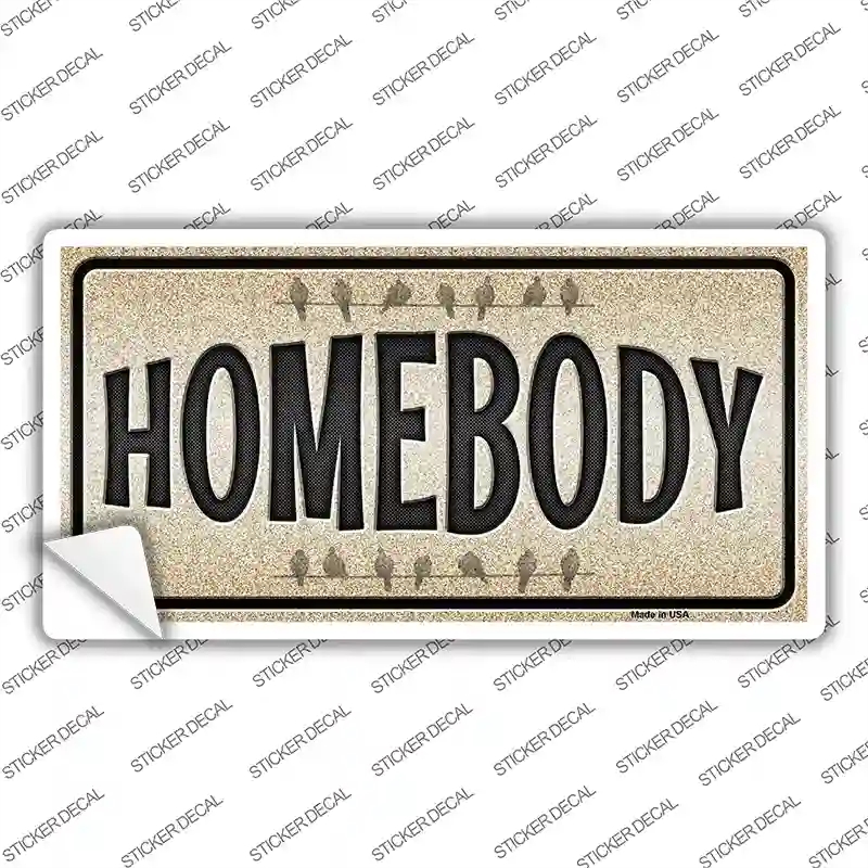 LP-11783s-L Homebody Novelty Sticker Decal - Large