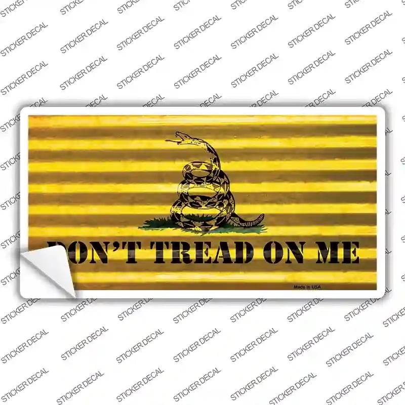 LP-11810s-L Dont Tread on Me Novelty Sticker Decal - Large