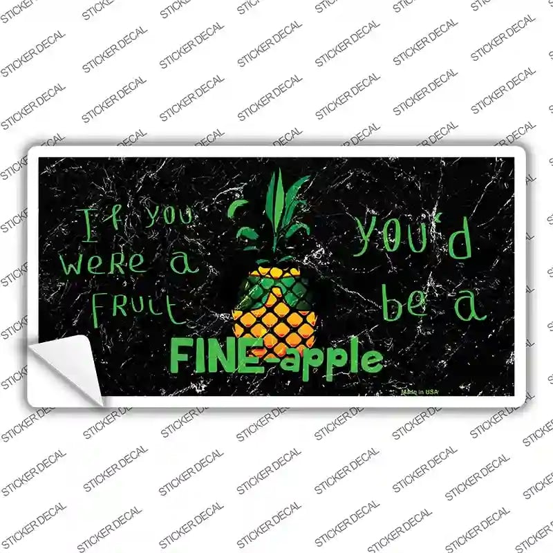 LP-11873s-L Fineapple Novelty Sticker Decal - Large