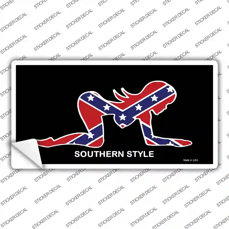 LP-053s-S Southern Style Sexy Novelty Sticker Decal - Small