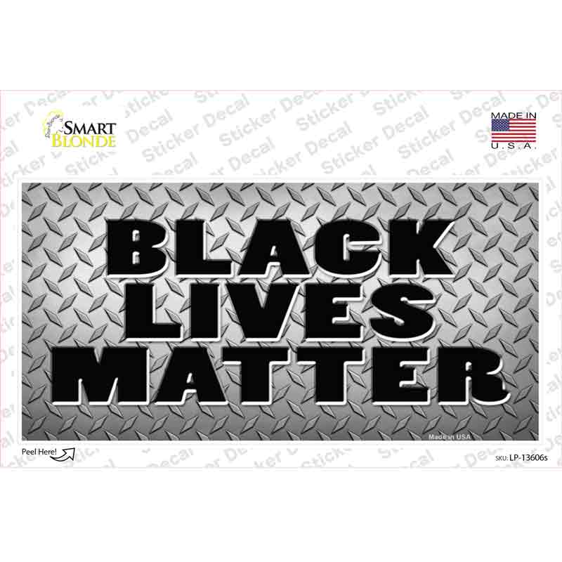 LP-13606s-M Black Lives Matter Diamond Novelty Sticker Decal - Medium