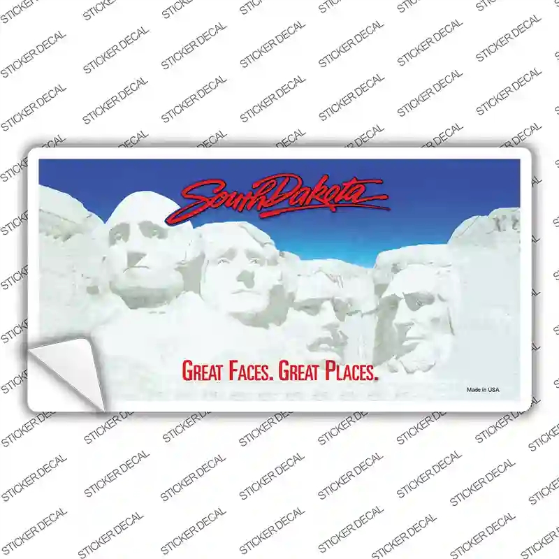 LP-2256s-S South Dakota State Blank Novelty Sticker Decal - Small