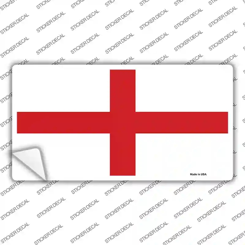 LP-479s-L England Flag Novelty Sticker Decal - Large