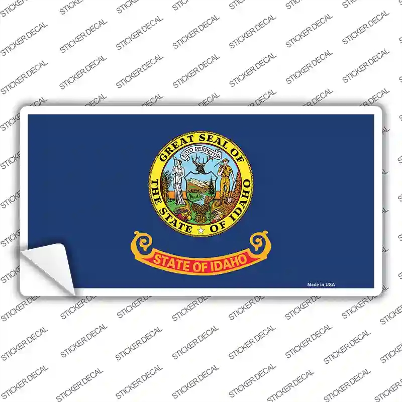LP-3576s-L Idaho State Flag Novelty Sticker Decal - Large