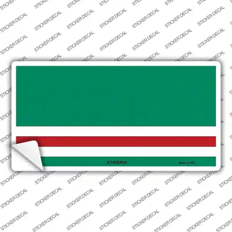 LP-4031s-XL Ichkeria Flags Novelty Sticker Decal - Extra Large