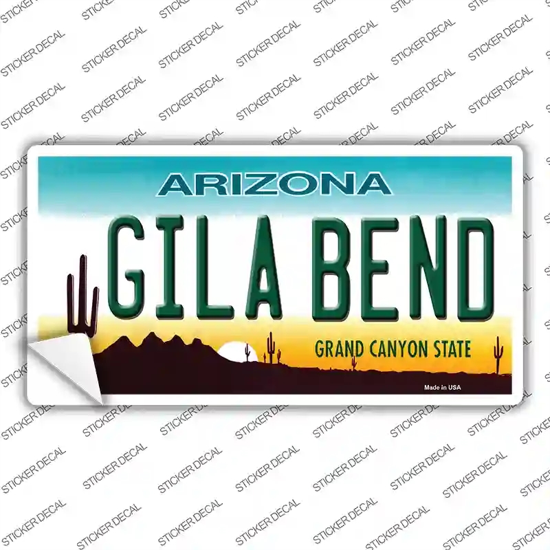 LP-3570s-XL Gila Bend Arizona Novelty Sticker Decal - Extra Large