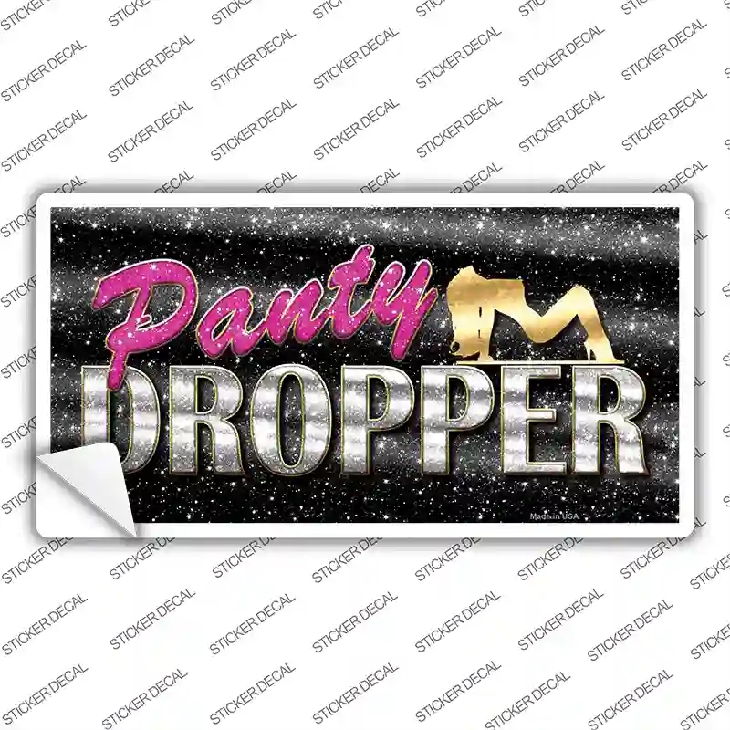 LP-10751s-XL Panty Dropper Novelty Sticker Decal - Extra Large