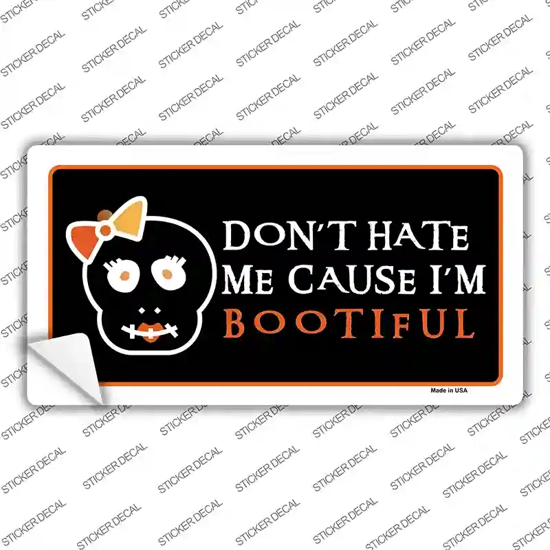 LP-5124s-L Cause Im Bootiful Novelty Sticker Decal - Large
