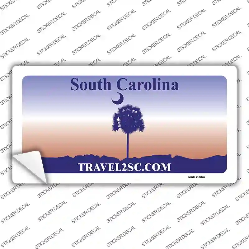 LP-5129s-S South Carolina State Novelty Sticker Decal - Small