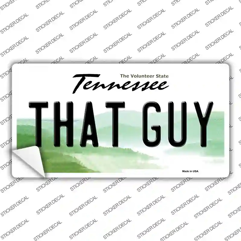 LP-6445s-S That Guy Tennessee Novelty Sticker Decal - Small