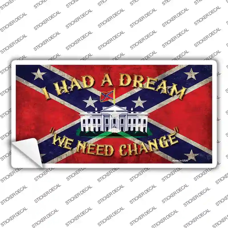 LP-7985s-L Had A Dream Novelty Sticker Decal - Large