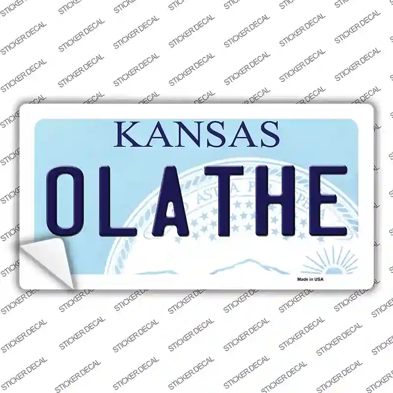 LP-6612s-XL Olathe Kansas Novelty Sticker Decal - Extra Large