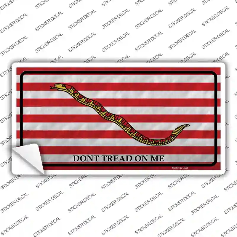 LP-8226s-S Dont Tread on Me Culpeper Novelty Sticker Decal - Small