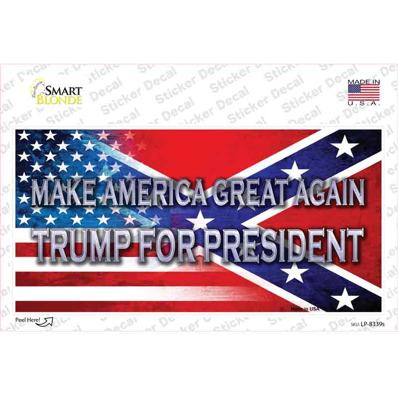 LP-8339s-M Make America Great Again Novelty Sticker Decal - Medium