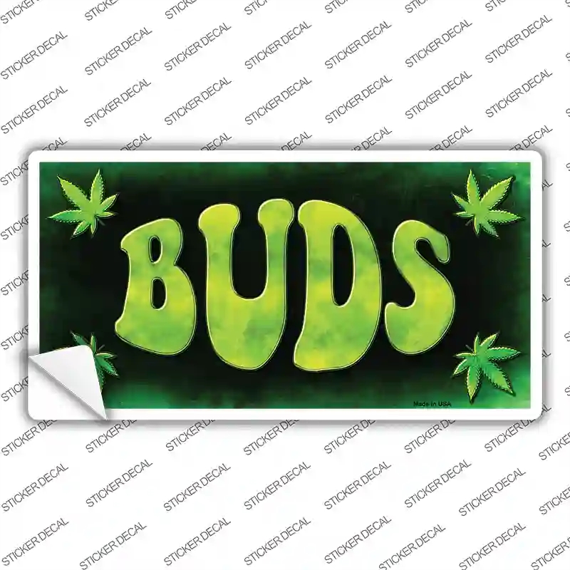 LP-8756s-L Buds Novelty Sticker Decal - Large