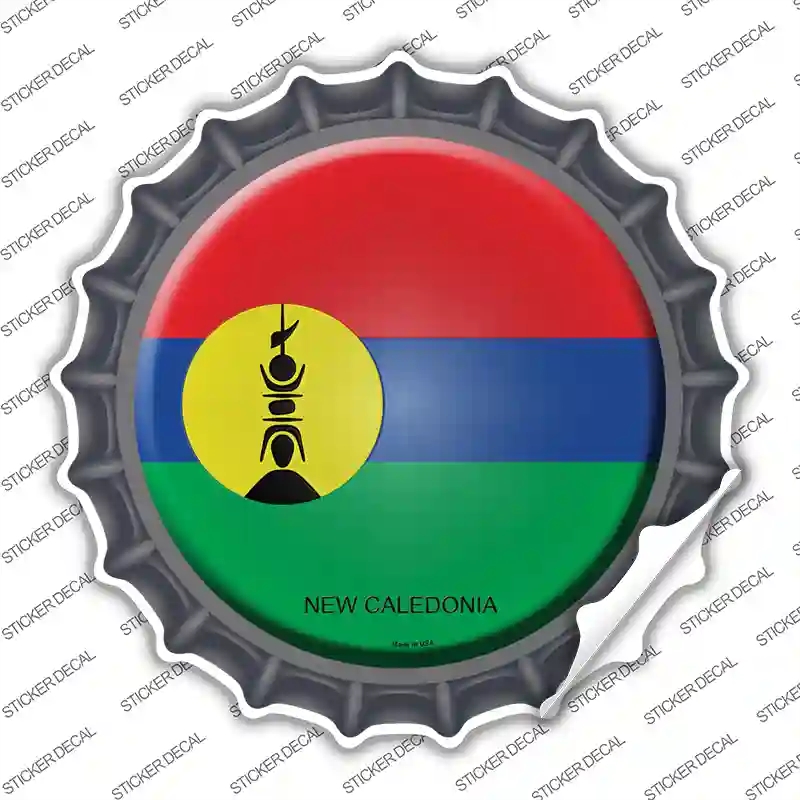 BC-368s-S   Caledonia Country Novelty Bottle Cap Sticker Decal - Small