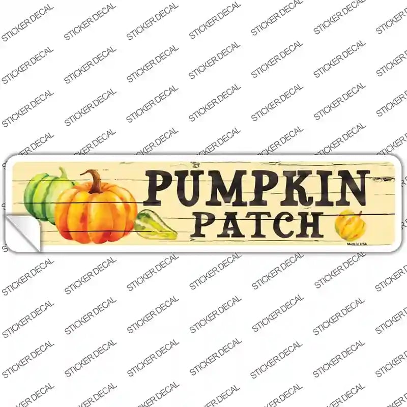 K-900s-L Pumpkin Patch Novelty Narrow Sticker Decal - Large