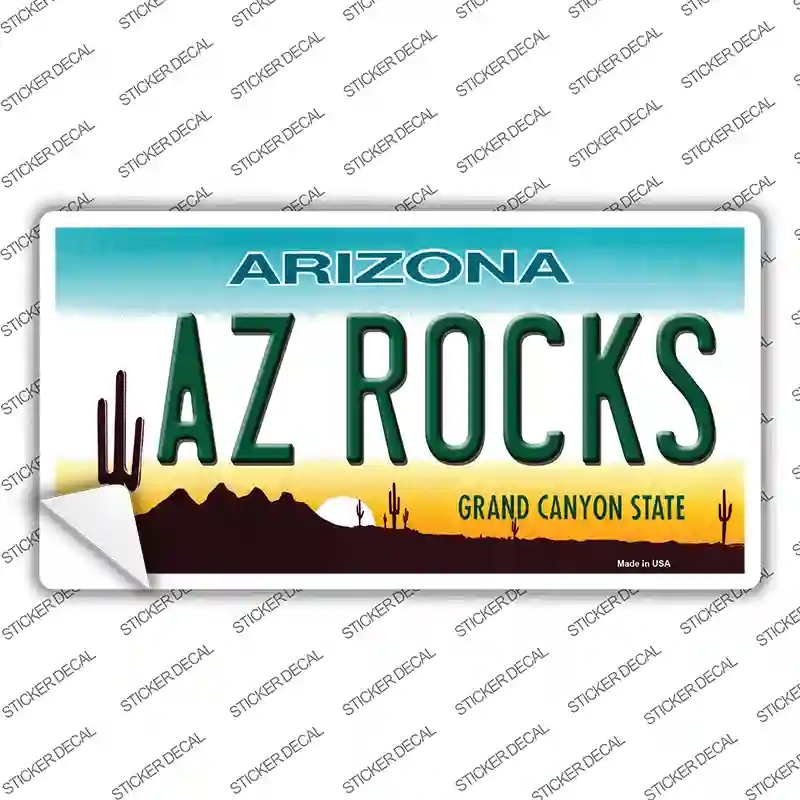 LP-3693s-L Az Rocks Novelty Sticker Decal - Large