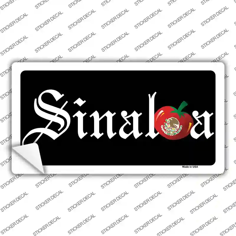 LP-4789s-L Sinaloa Background Novelty Sticker Decal - Large