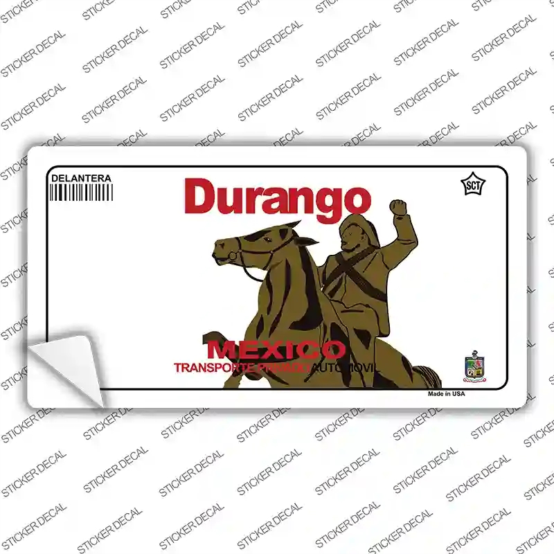 LP-4815s-XL Durango Mexico Novelty Sticker Decal - Extra Large
