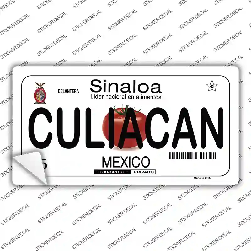LP-4823s-S Culiacan Mexico Novelty Sticker Decal - Small