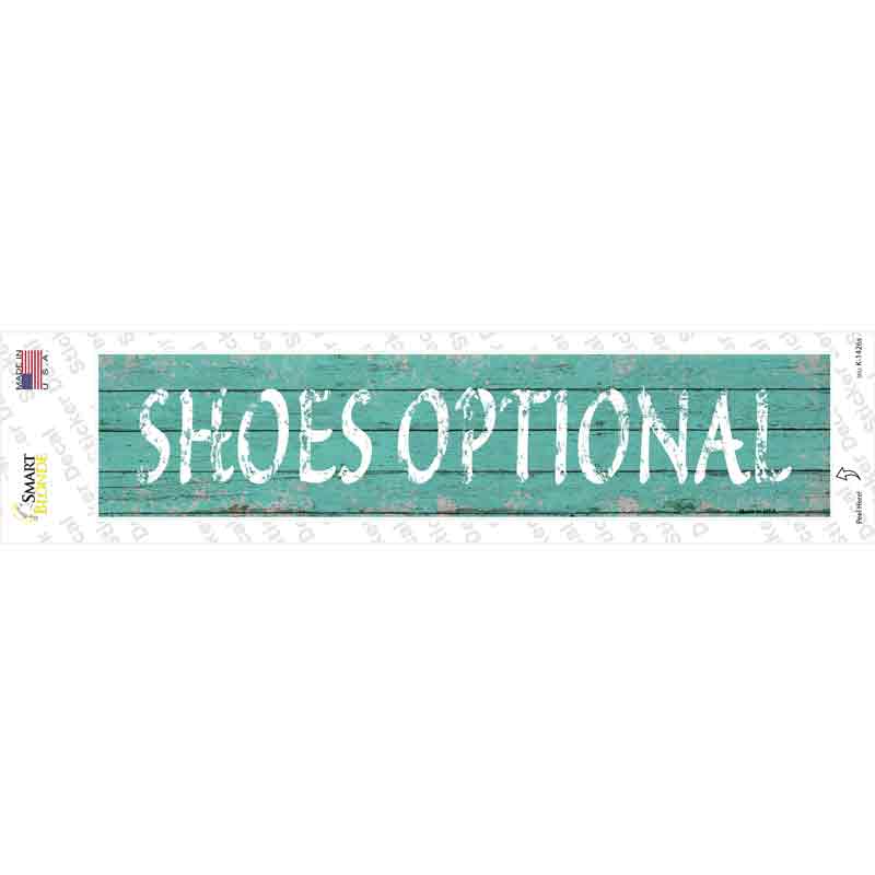 K-1426s-M Shoes Optional Novelty Narrow Sticker Decal - Medium