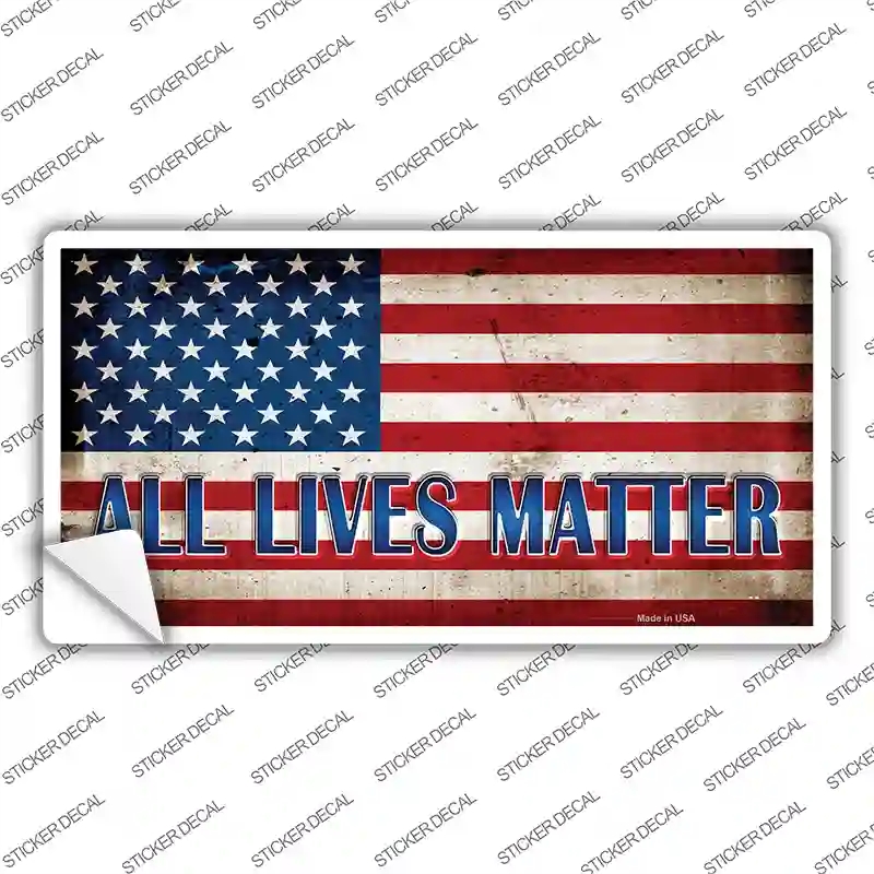 LP-11022s-XL All Lives Matter Novelty Sticker Decal - Extra Large
